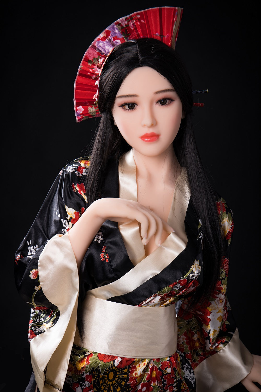 Naomi TPE Japanese Geisha Realistic Female AI Robotic Sex Doll Head Only