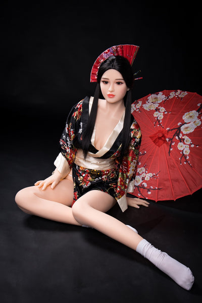 Naomi TPE Japanese Geisha Realistic Female AI Robotic Sex Doll Head Only