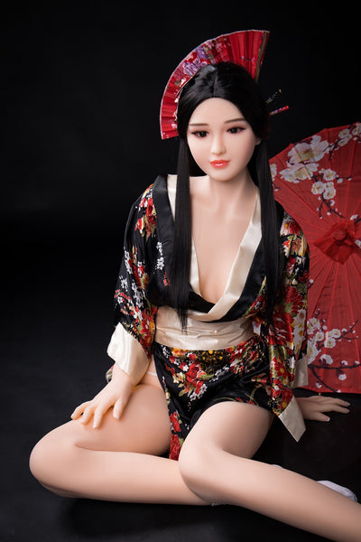 Naomi TPE Japanese Geisha Realistic Female AI Robotic Sex Doll Head Only