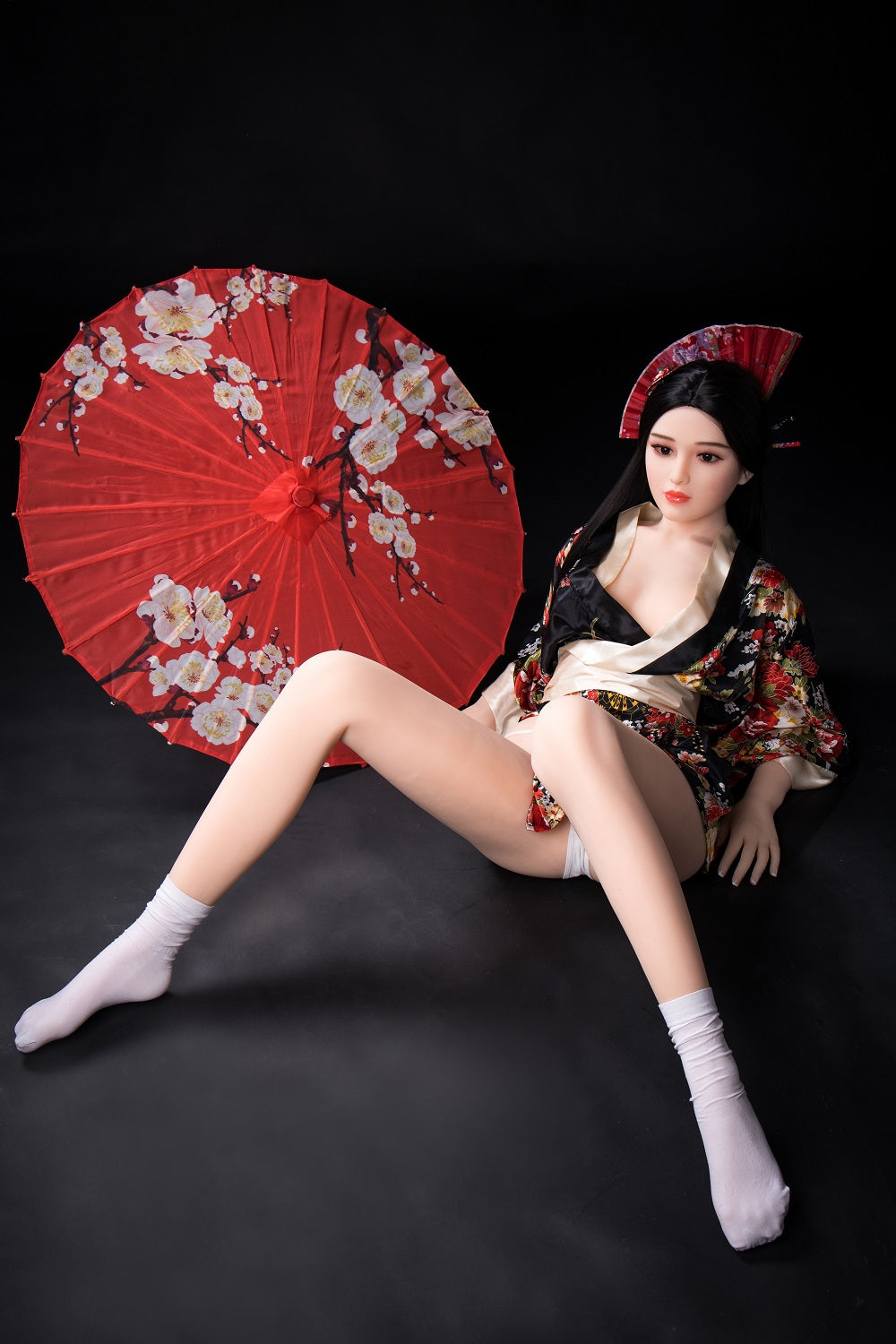 Naomi TPE Japanese Geisha Realistic Female AI Robotic Sex Doll Head Only