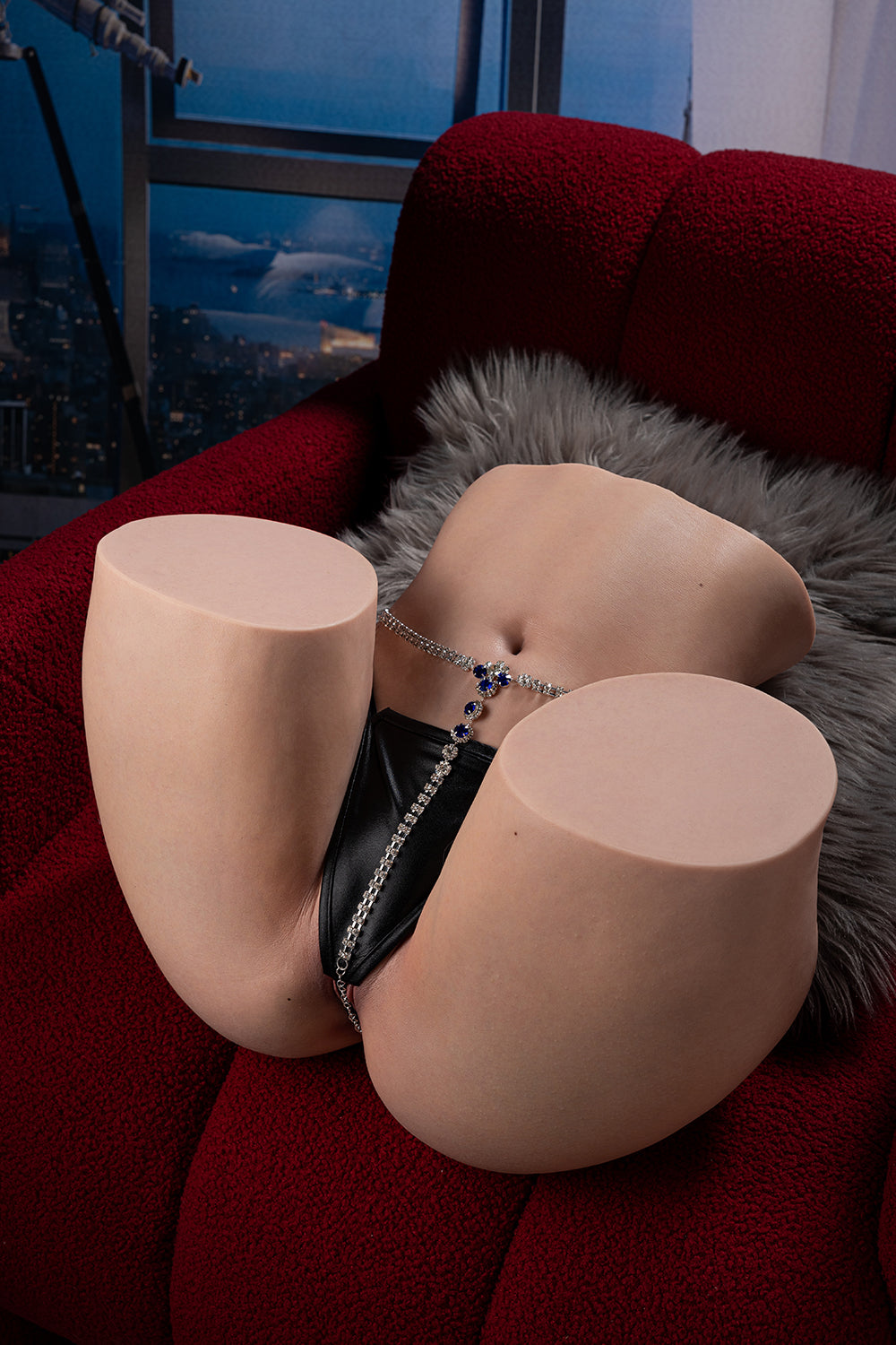 US Stock - Evalina Full Silicone Big Ass Real-Size Torso Sex Doll With Realistic Skin Texture