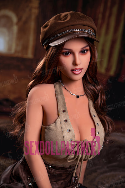 US Stock - YAMIEE Zola 5ft18 /158cm SNK35 Full TPE Big Boobs Latina Light Tan Realistic Sex doll Free 2nd Head
