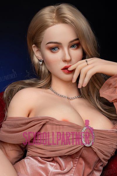 US Stock - YAMIEE Unique Design Suki 5ft35/ 163cm SNK20 Oral Sex Silicone Head TPE Body Big Ass Blonde Sex Doll