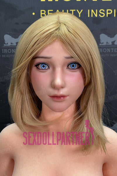Irontechdoll Amadee 5ft41/ 165cm S32 Head Full Silicone Big Boobs Cute Girl Real-life Sex Doll For Men