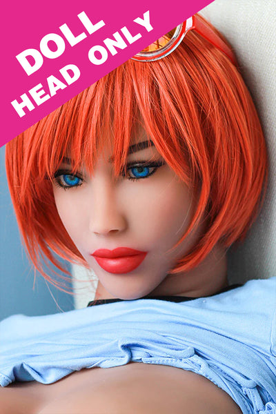 #138 TPE Red Sex Doll Head Only