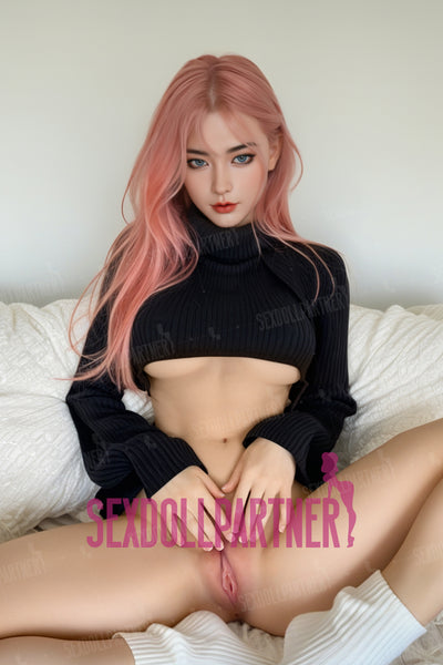 US Stock - Octavia Plus 5ft25 / 160cm #310 Silicone Head TPE Body Asian Full Body Real-looking Sex Doll