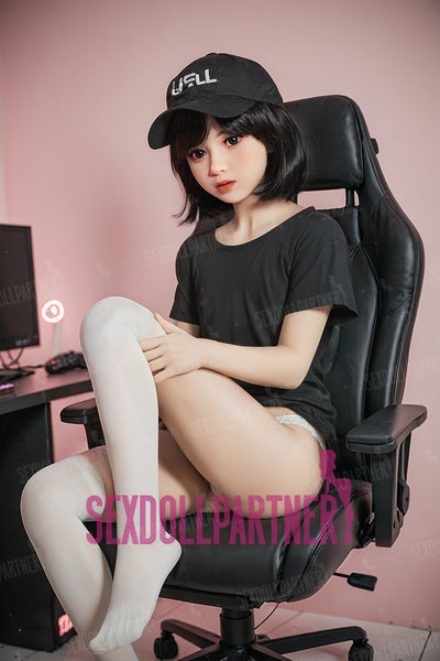 Alaska 5ft18 /158cm #211 Head TPE Full Size Cute Girl Flat Chested Sex Doll for Man