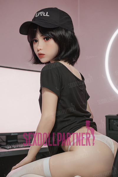 Alaska 5ft18 /158cm #211 Head TPE Full Size Cute Girl Flat Chested Sex Doll for Man