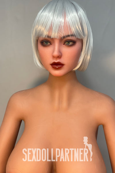 RIDMII Unique Design Danica 5ft28/ 161cm #468 Silicone Head TPE Body Realistic Adult Blowjob Sex Doll
