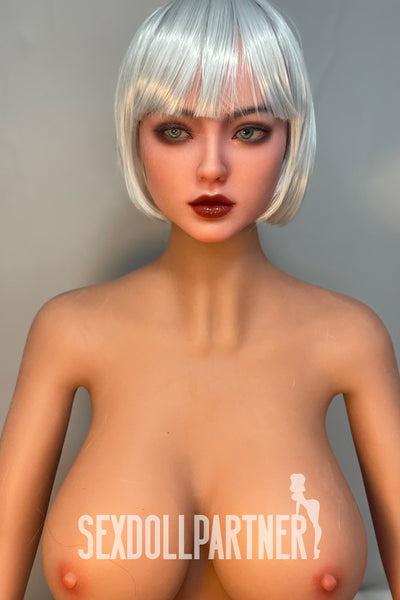 RIDMII Unique Design Danica 5ft28/ 161cm #468 Silicone Head TPE Body Realistic Adult Blowjob Sex Doll