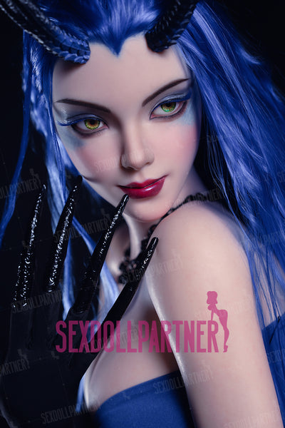 US Stock - Karina 5ft38/ 164cm S36 Full Silicone Big Tits Super Realistic Hentai Anime Sex Doll For Sale