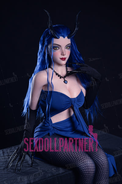 US Stock - Karina 5ft38/ 164cm S36 Full Silicone Big Tits Super Realistic Hentai Anime Sex Doll For Sale