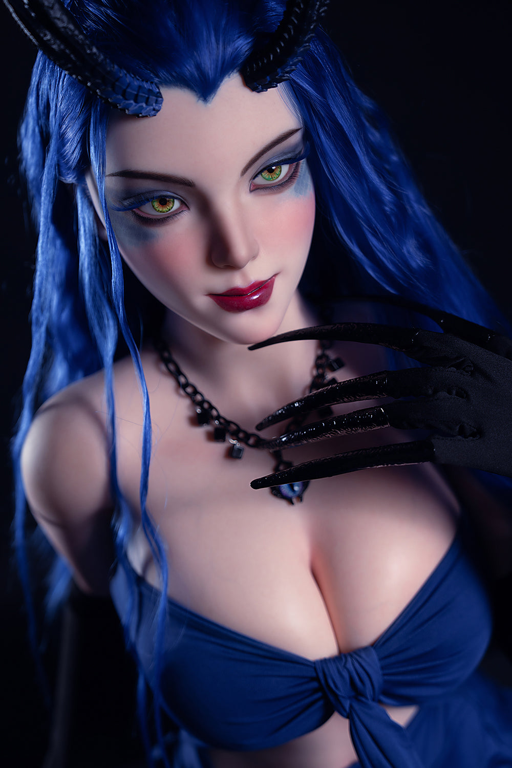 US Stock - Karina 5ft38/ 164cm S36 Full Silicone Big Tits Super Realistic Hentai Anime Sex Doll For Sale