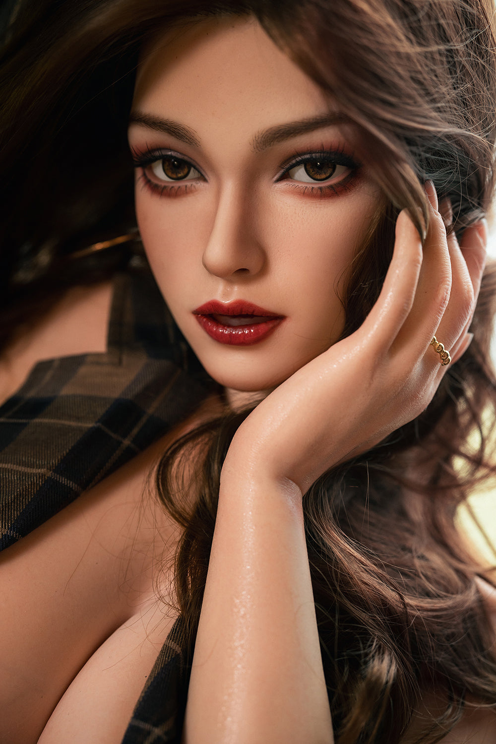 US Stock - Susie 5ft38 / 164cm #M18 ROS Soft Silicone Head + TPE Body SexDollPartner US Stock - Susie 5ft38 / 164cm #M18 ROS Soft Silicone Head + TPE Body SexDollPartner