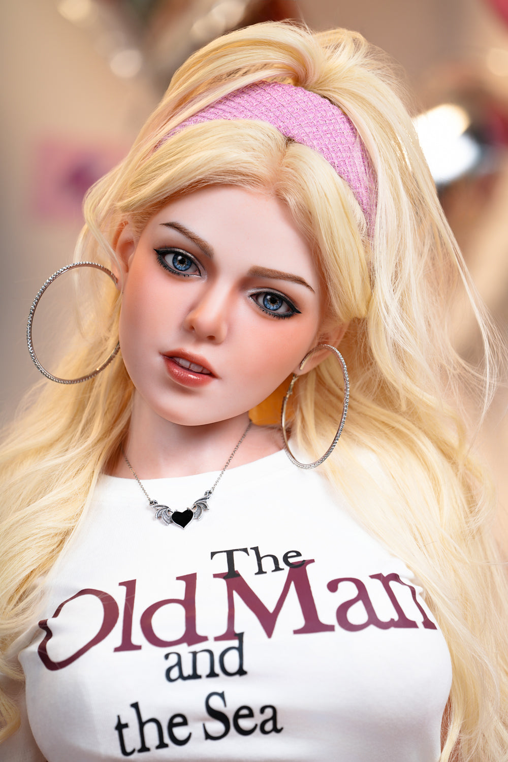 US Stock - Kai 5ft25 / 160cm #C2S Silicone Head TPE Body  Blonde Sweet American Girl Love Sex Doll