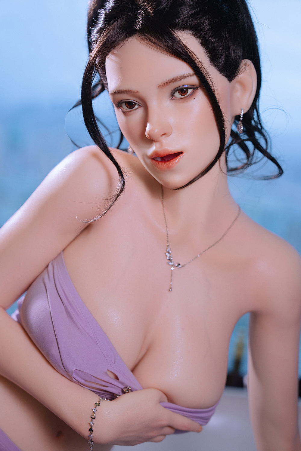 Brynne 5ft45 / 166cm M37 Full Silicone Realistic Custom Female Sex Doll For Oral Sex