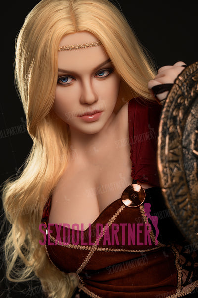 US Stock - YAMIEE Lux Unique Design  5ft38/ 164cm K35 TPE Full Size Realistic Blonde Female Sex Doll  Free 2nd Head