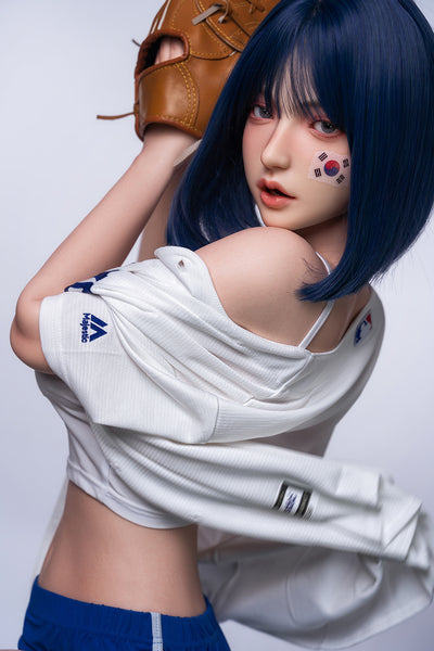 Carol 5ft18 /158cm Full Silicone Realistic South Korea Girl Sex Doll For Blowjob
