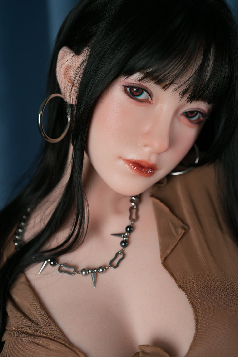 US Stock - Haruka 5ft58/170cm #A60 Silicone Head TPE Body Japanese Adult Love Sex Doll Free 2nd Head