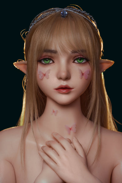 Soft Silicone #M8 Head Oral Sex ELF Real-life ROS Love Sex Doll Head Only