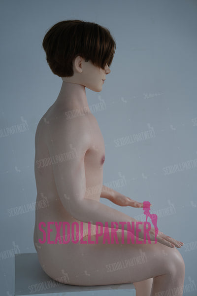Andrew 5ft25/ 160cm L1 Head Full Silicone Cute Femebay Real-Size Male Sex Doll For Sale
