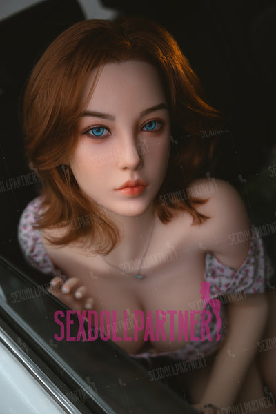 US Stock - YAMIEE Unique Design Aeris 4ft99 /152cm K62 Silicone Head + TPE Body Full Size Realistic Premium Sex Doll Free 2nd Head