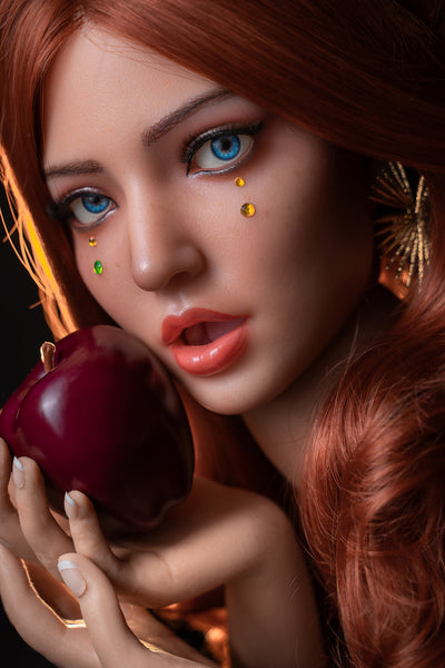 Soft Silicone #M9 Head Queen Oral ROS Sex Doll Silicone Head Only