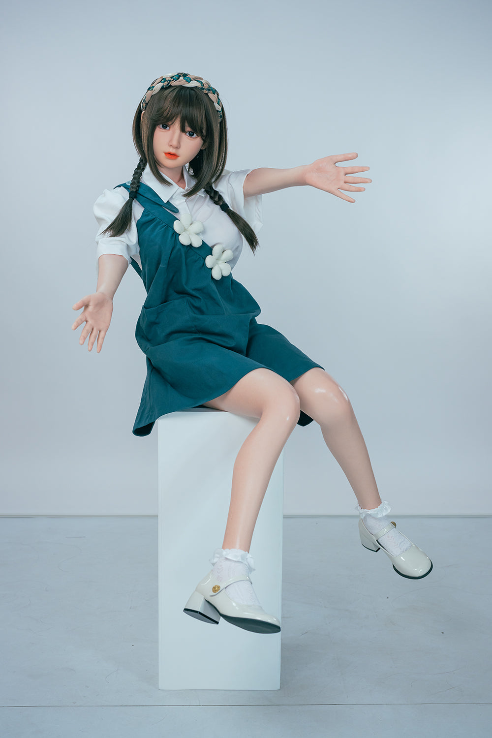 RIDMII Gabrielle 158cm #457 Head Full Silicone Asian Petite Realistic Teen Sex Doll