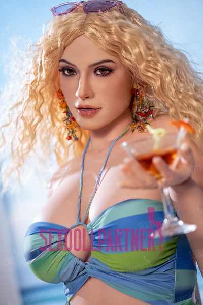 Hape 5ft51/ 168cm M17 ROS Head With Movable Jaw Full Silicone Big Tits MILF Real-Size Custom Sex Doll