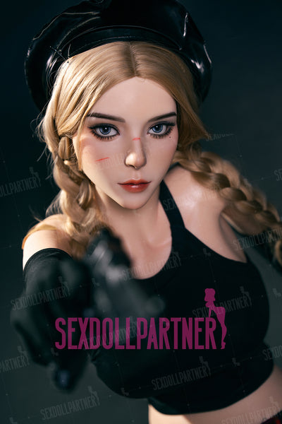 US Stock - Amiah 5ft38/ 164cm S37 Full Silicone Blonde Ultra Realistic Adult Sex Doll For Sale