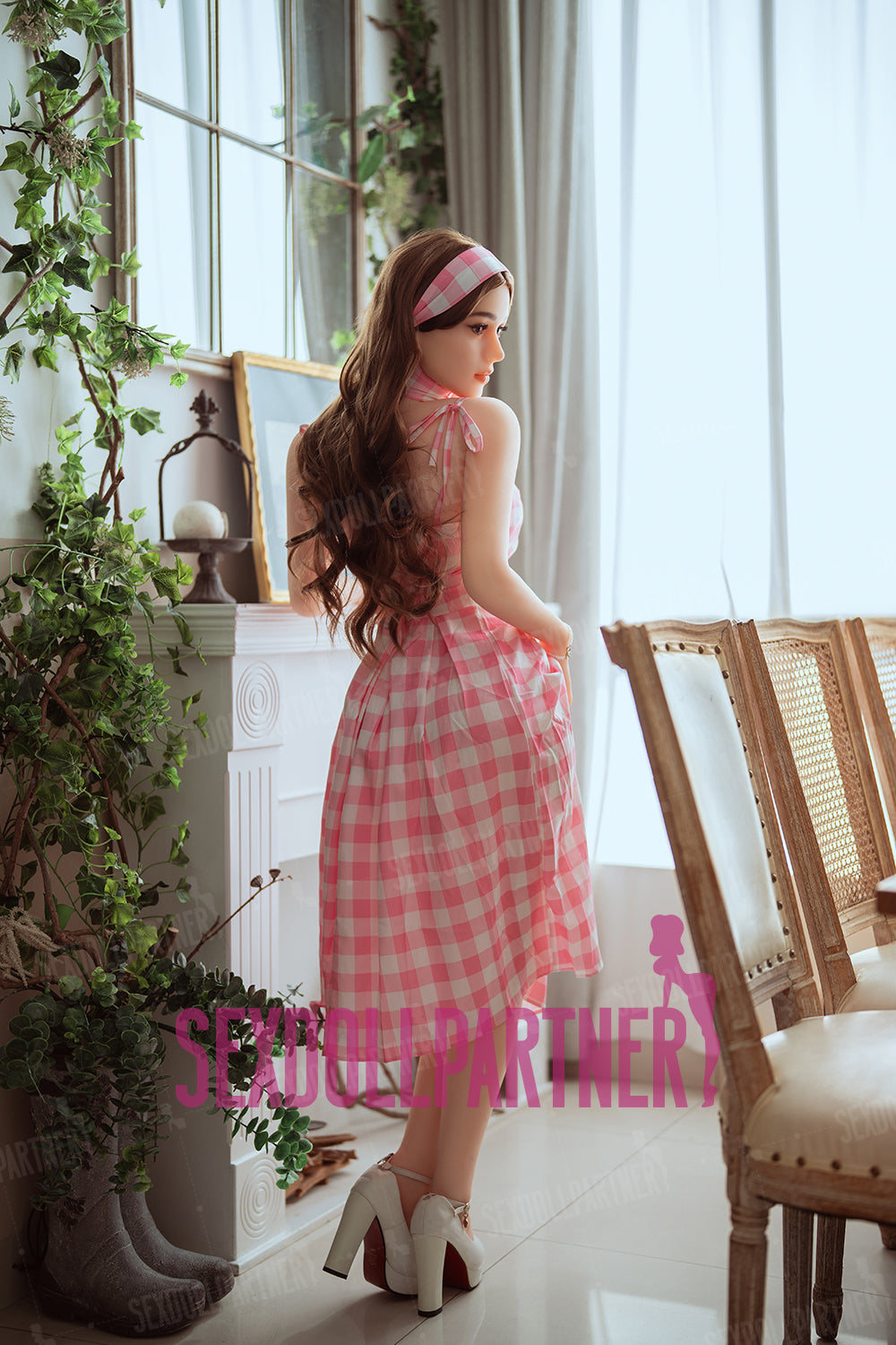 US Stock - YAMIEE Unique Design Noemi 4ft99 /152cm K47 Full TPE Big Tits Lovely Girl Adult Sex Doll  Free 2nd Head