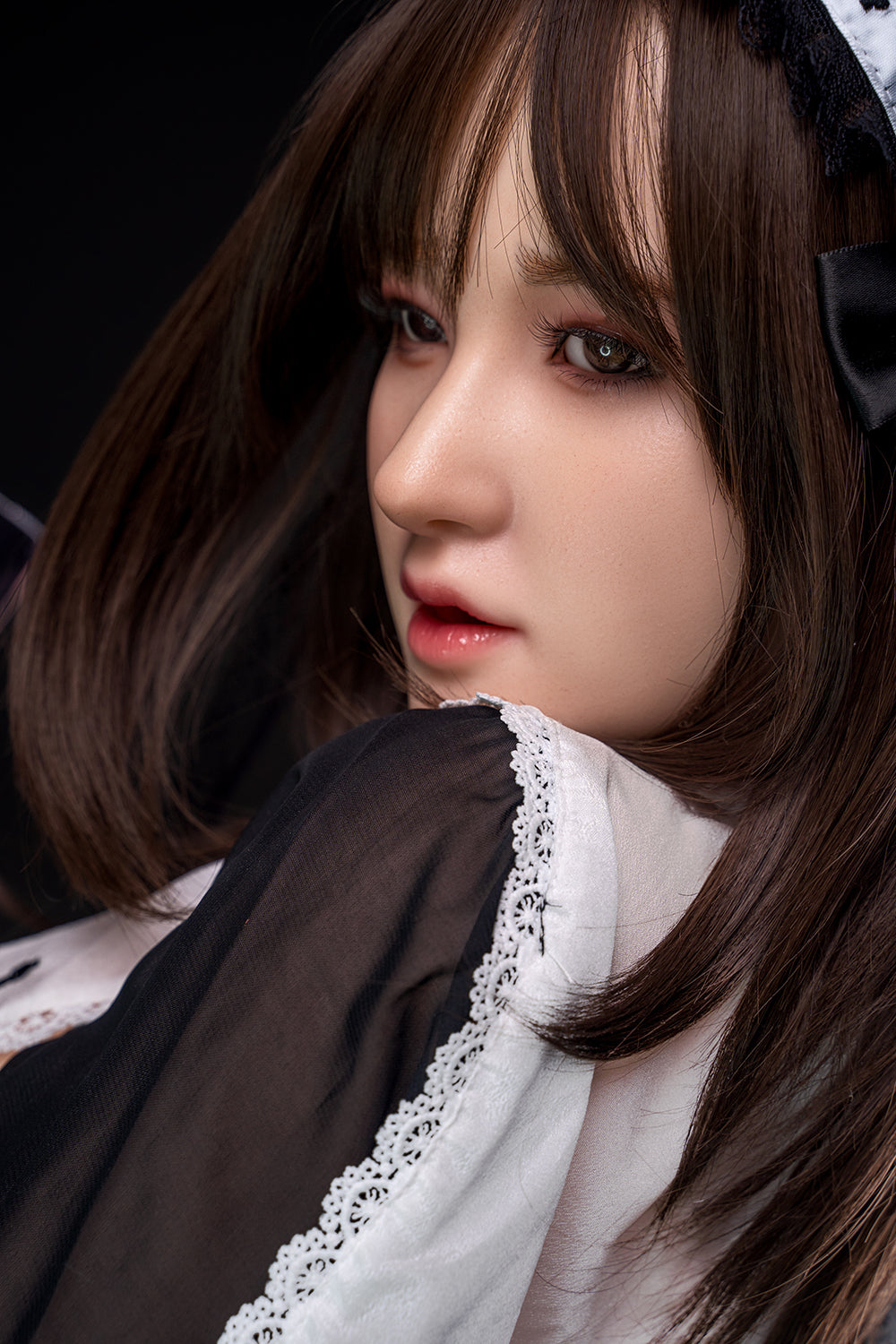 Diana 5ft51 / 168cm #546 Head Full Silicone Japanese Maid Full Size Re SexDollPartner Diana 5ft51 / 168cm #546 Head Full Silicone Japanese Maid Full Size Re SexDollPartner