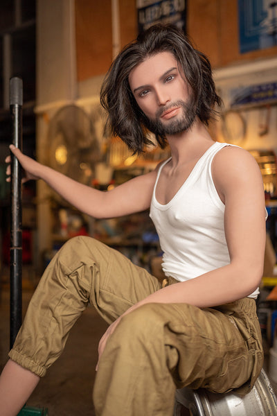 RIDMII Jordan 168cm Sturdy Body Coll Male Realistic Sex doll - 168cm, Custom Sex Doll, Male Doll, New Arrivals, Unique Design - SexDollPartner