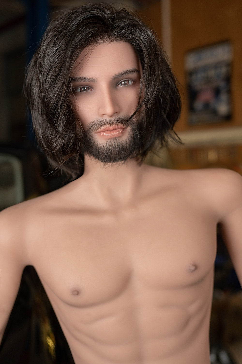 RIDMII Jordan 168cm Sturdy Body Coll Male Realistic Sex doll - 168cm, Custom Sex Doll, Male Doll, New Arrivals, Unique Design - SexDollPartner