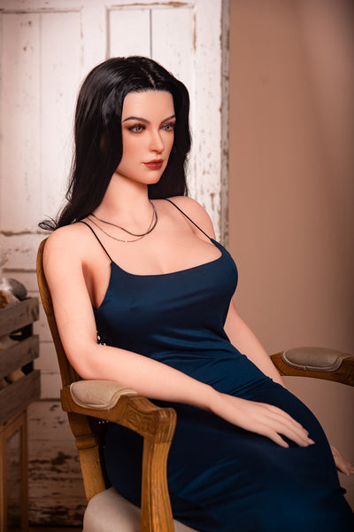 RIDMII Karyn Plus 5ft34/ 163cm Unique Design App-Controlled Silicone Head TPE Body Adult Love Sex Doll