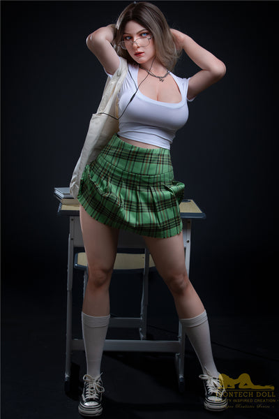 Irontechdoll Alondra 5ft41/ 165cm S29 Head Full Silicone Big Tits Hot Girl Real-life Sex Doll