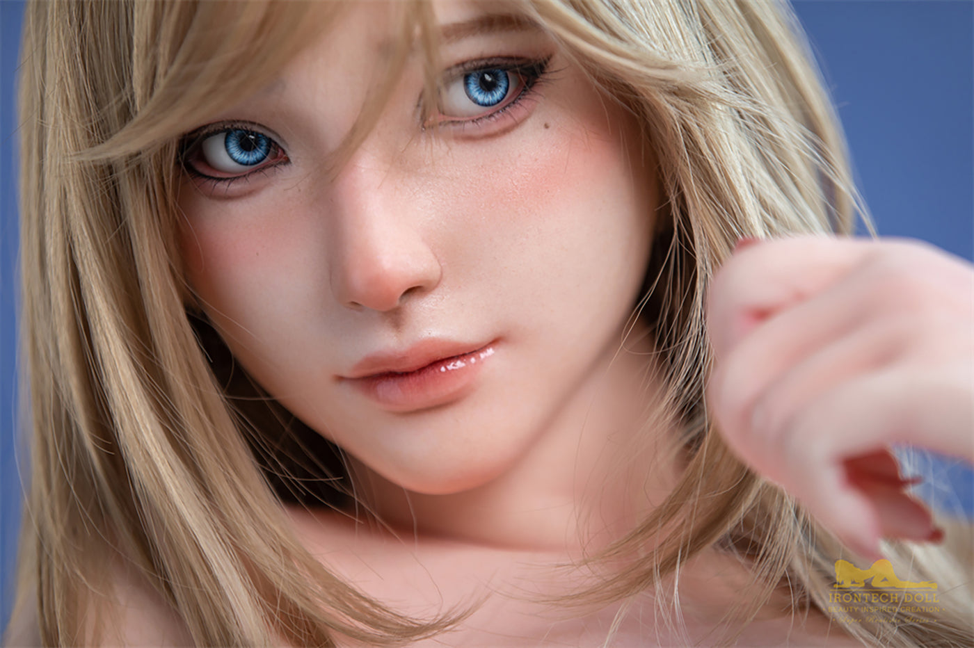 Irontechdoll Amadee 5ft41/ 165cm S32 Head Full Silicone Big Boobs Cute Girl Real-life Sex Doll For Men