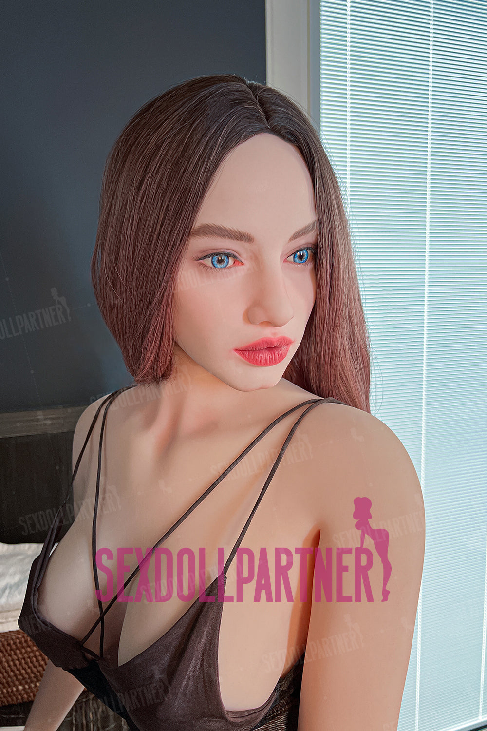 US Stock - Climax Katana 4ft95/151cm ROS Head TPE Medium Boobs Real-life Adult Love Sex Doll With Yoga Skeleton