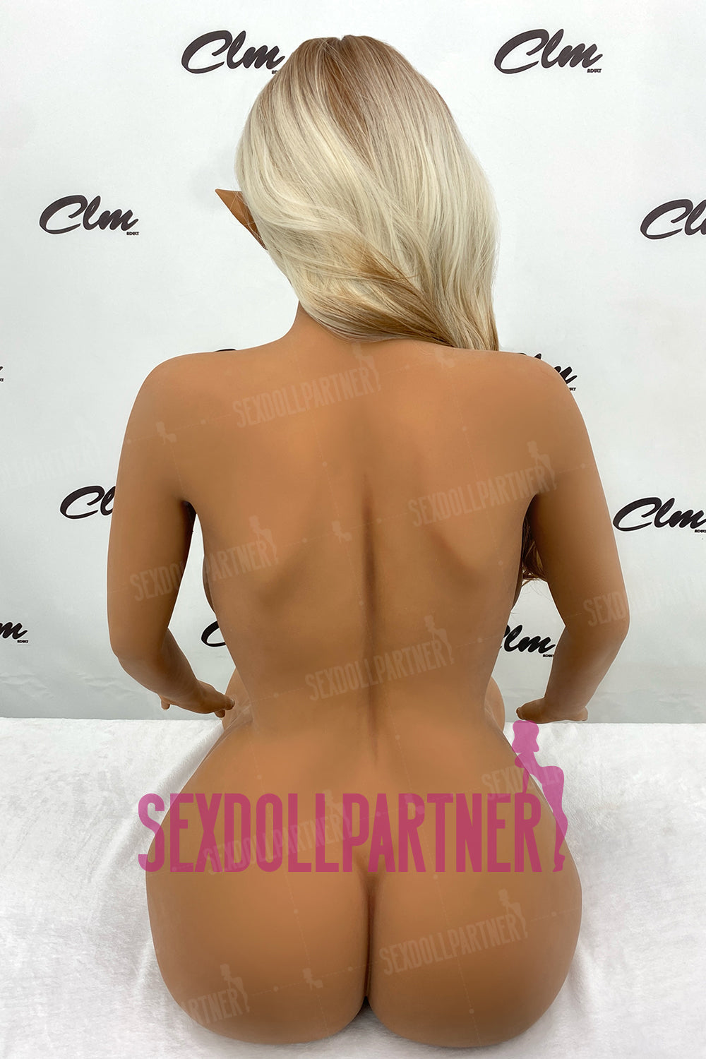 US Stock - Climax Meru 5ft25/160cm ROS Head TPE Great Huge Tits BBW Hentai Anime Adult Sex Doll With Yoga Skeleton