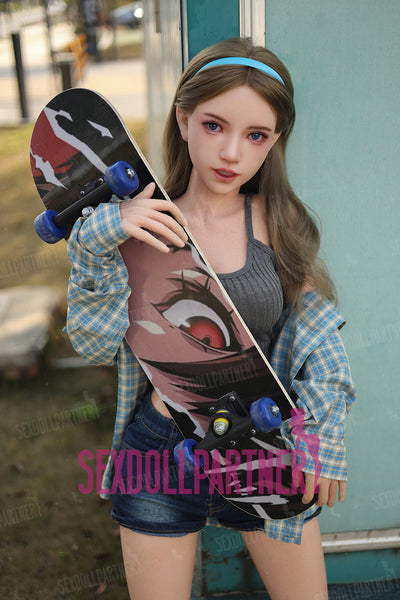 Tindra 4ft92/ 150cm #K171 ROS Head Full Silicone Medium Breasts Lovely Blowjob Sex Doll