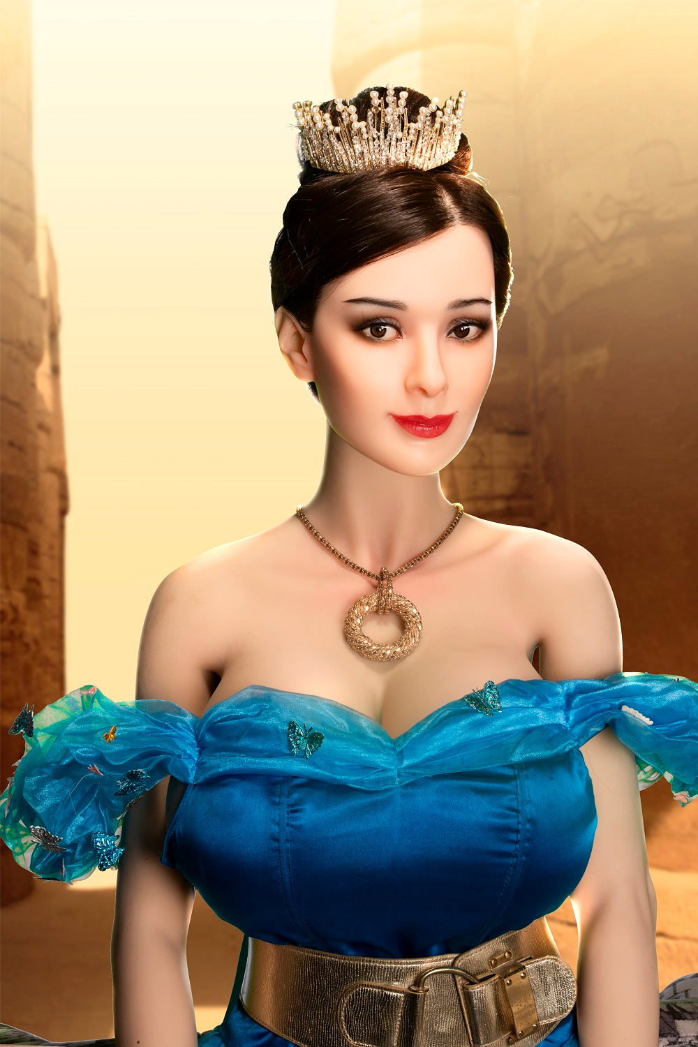 US Stock - RIDMII Ale Unique Design 5ft25/ 160cm Silicone Head TPE Body Real-life Full Size Celebrity Sex Doll On Clearance Sale