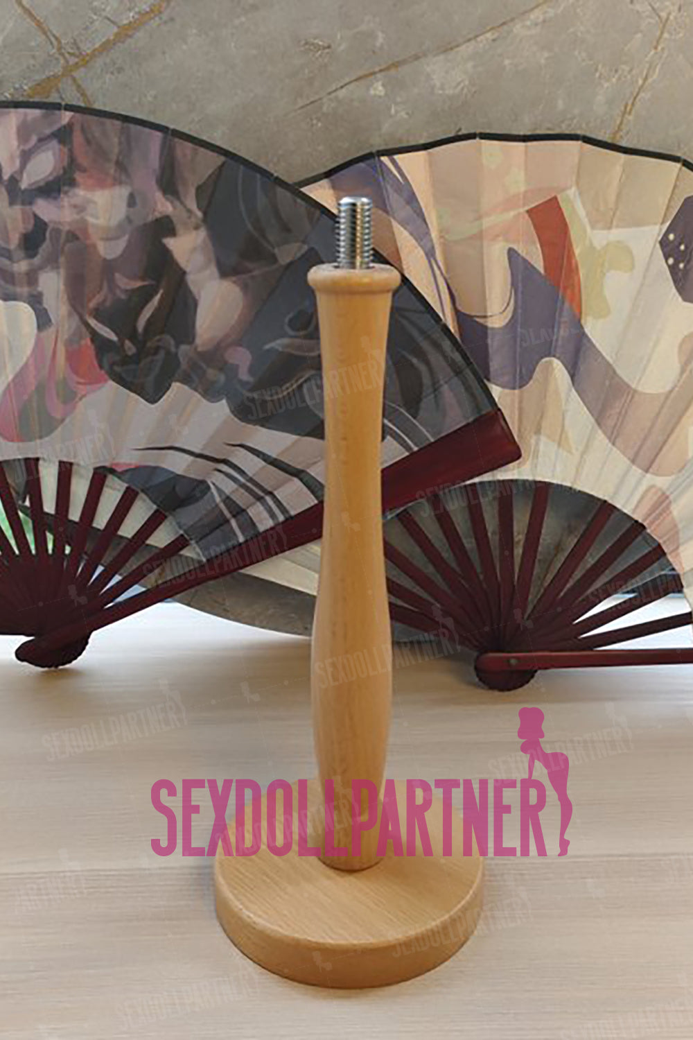 Wooden Sex Doll Head Stand For Display And Storage