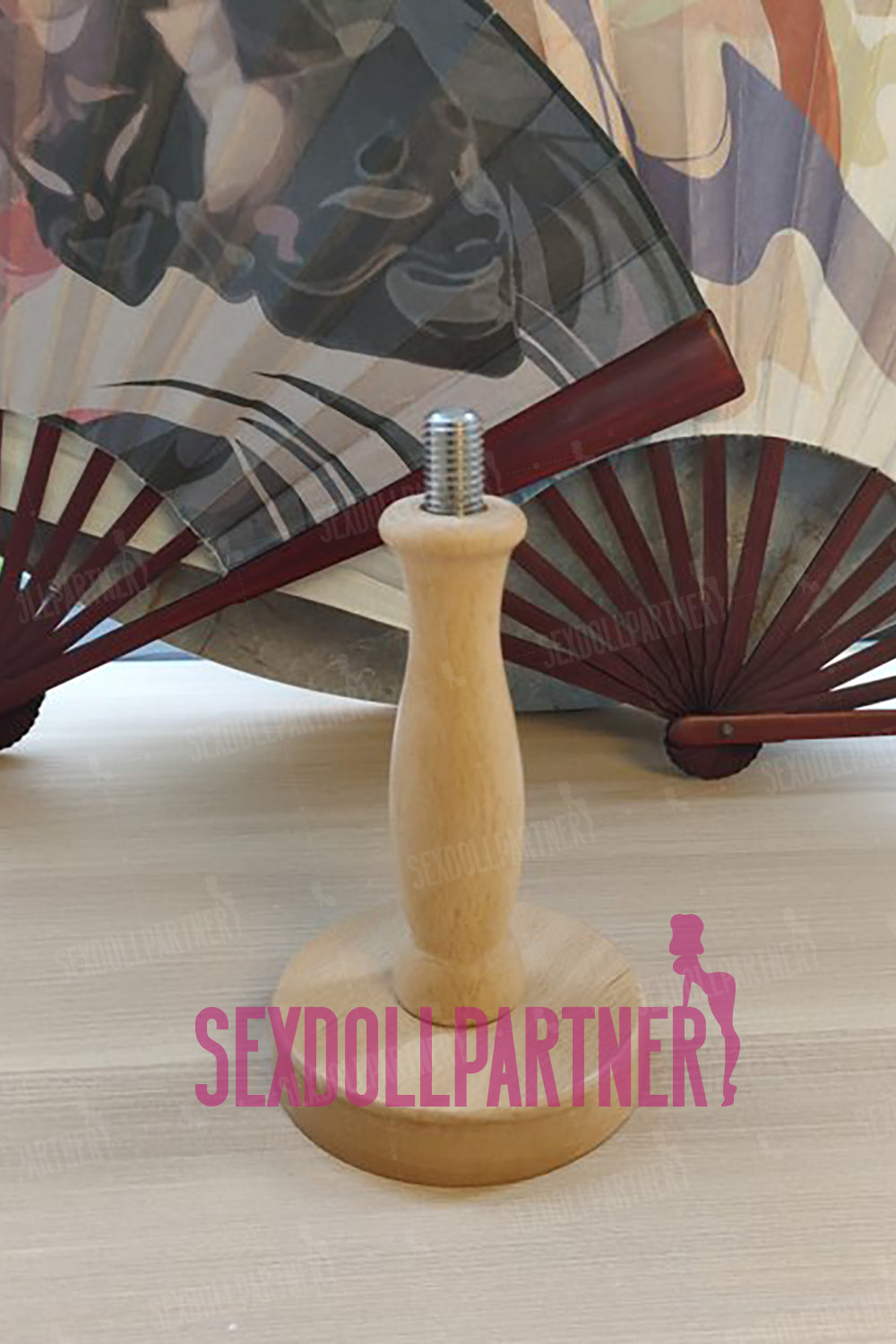 Wooden Sex Doll Head Stand For Display And Storage