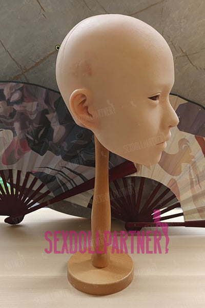 Wooden Sex Doll Head Stand For Display And Storage