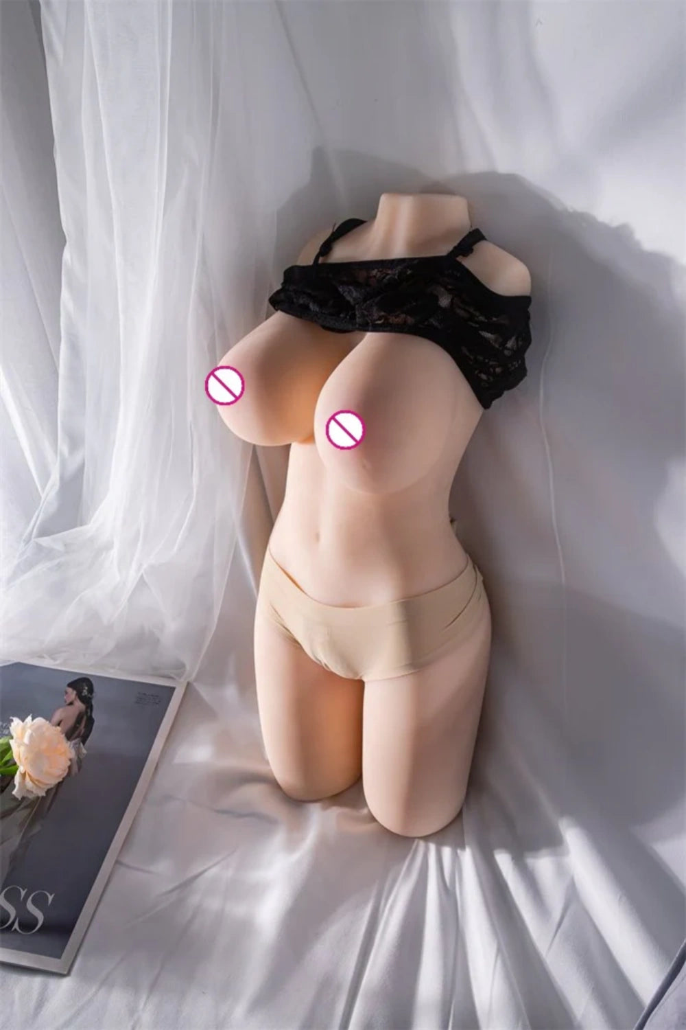 RIDMII 55cm/1ft8 3D Realistic Sex Doll Torso TPE Sex Toys