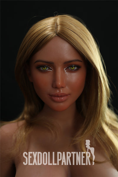 Irontechdoll Erin 5ft38/ 164cm Plus S13 Head TPE Sexy Curvy Tan Full Size Sex Doll