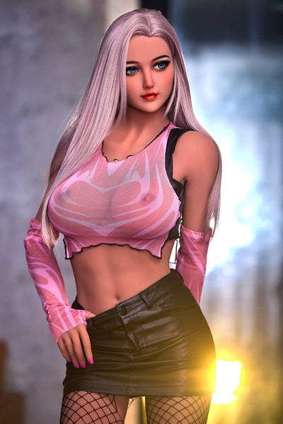 US Stock - Kinsley 5ft41 / 165cm #164 Head TPE Big Boobs Full Body Hot American Girl Sex Doll