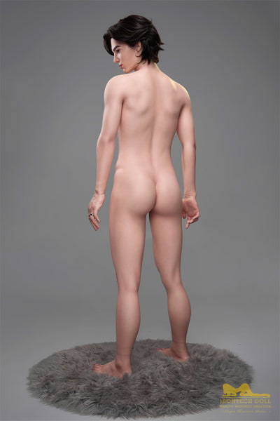Irontechdoll Lucas 5ft58 / 170cm M9 Head Full Silicone Realistic Young Man Sex Doll