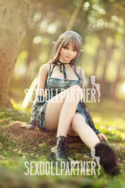 US Stock - RIDMII Aggie Unique Design 163cm Eif Sex Doll Silicone Head Cute Little ELF Love Sex Doll