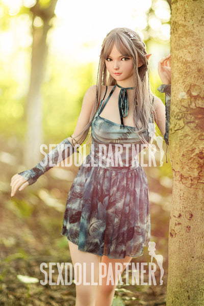 US Stock - RIDMII Aggie Unique Design 163cm Eif Sex Doll Silicone Head Cute Little ELF Love Sex Doll